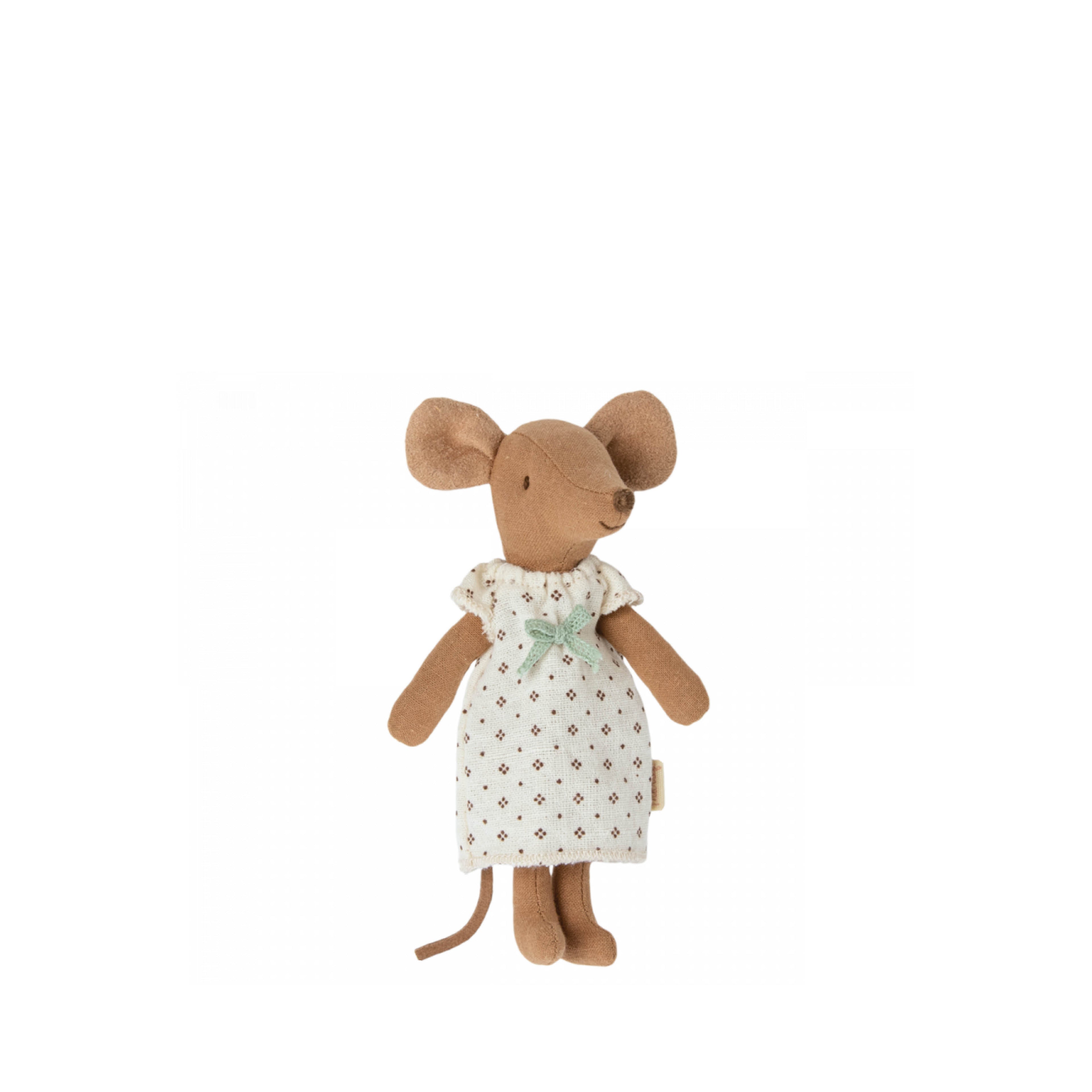 Big Sister Mouse in Matchbox, brown