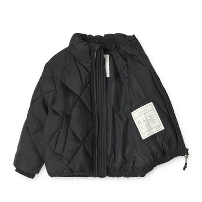 Benson Quilted Down Jacket in black