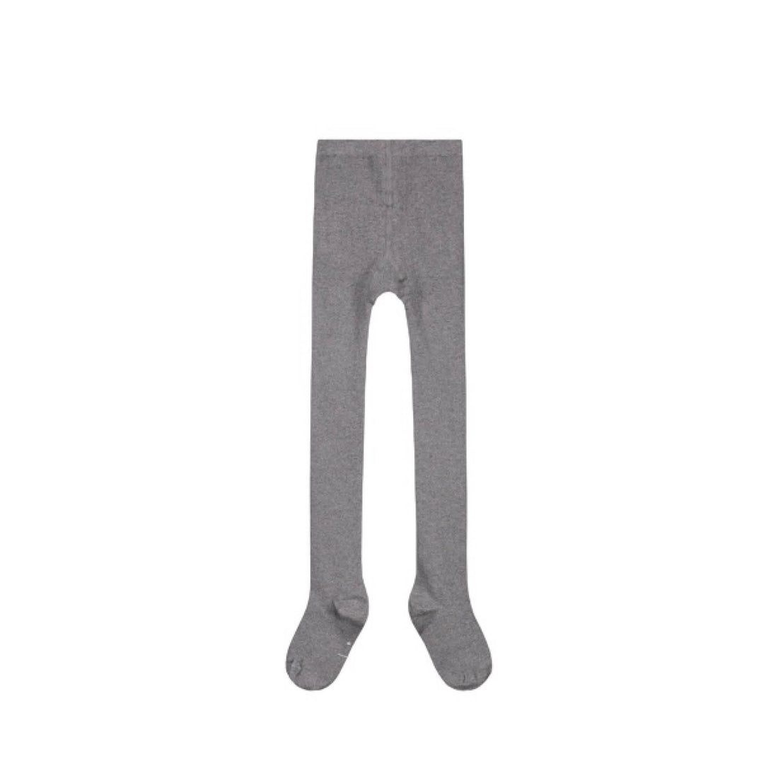 Collants côtelés en mélange gris