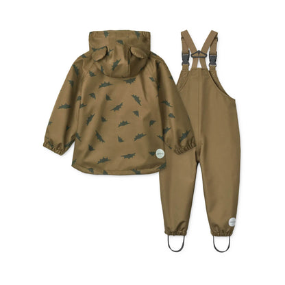 Dakota Softshell Set in bats/khaki