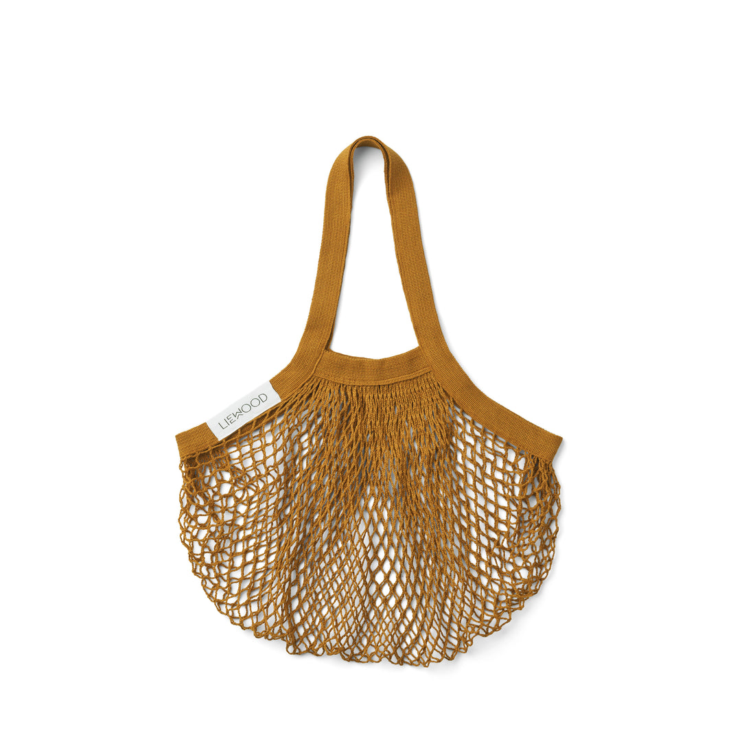 Mesh Tote Bag Mesi in golden caramel