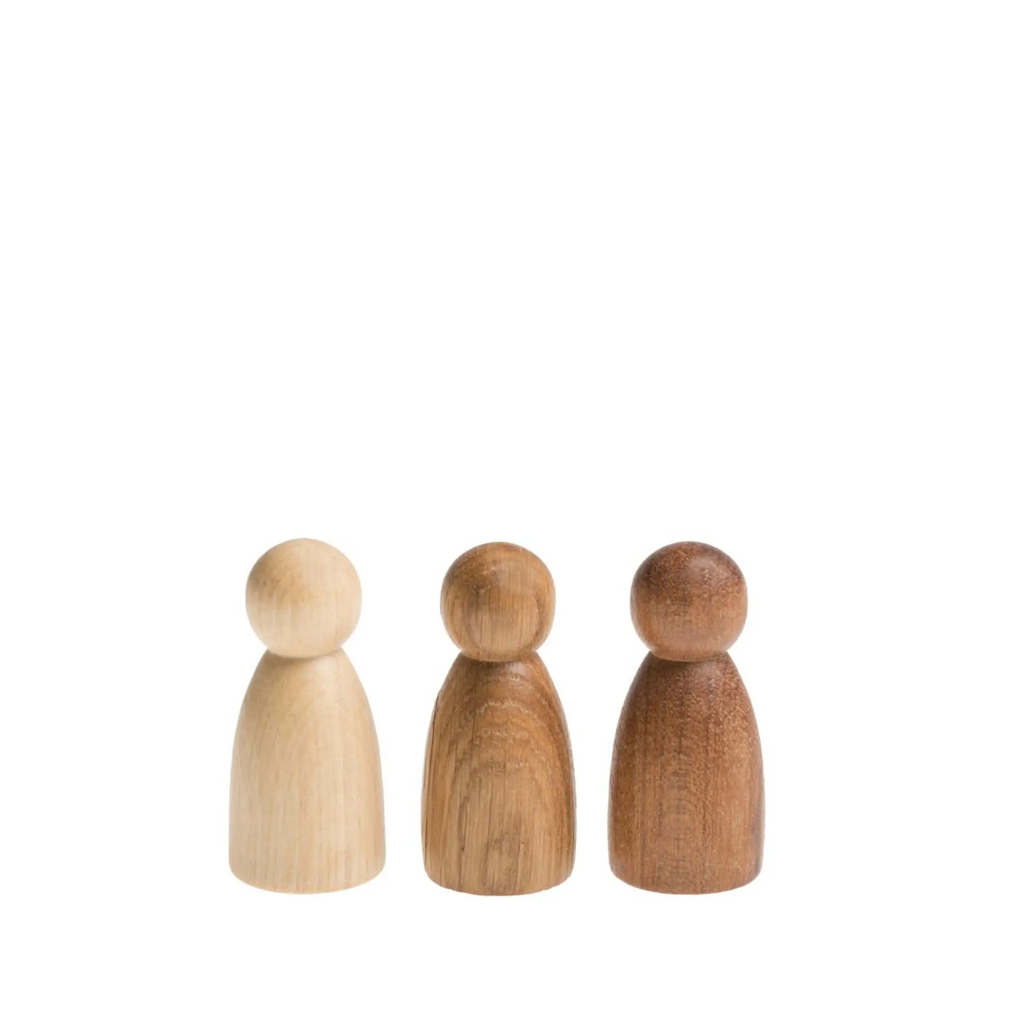 3 Nins, 3 Holz