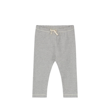 Baby Leggings in grey melange/cream