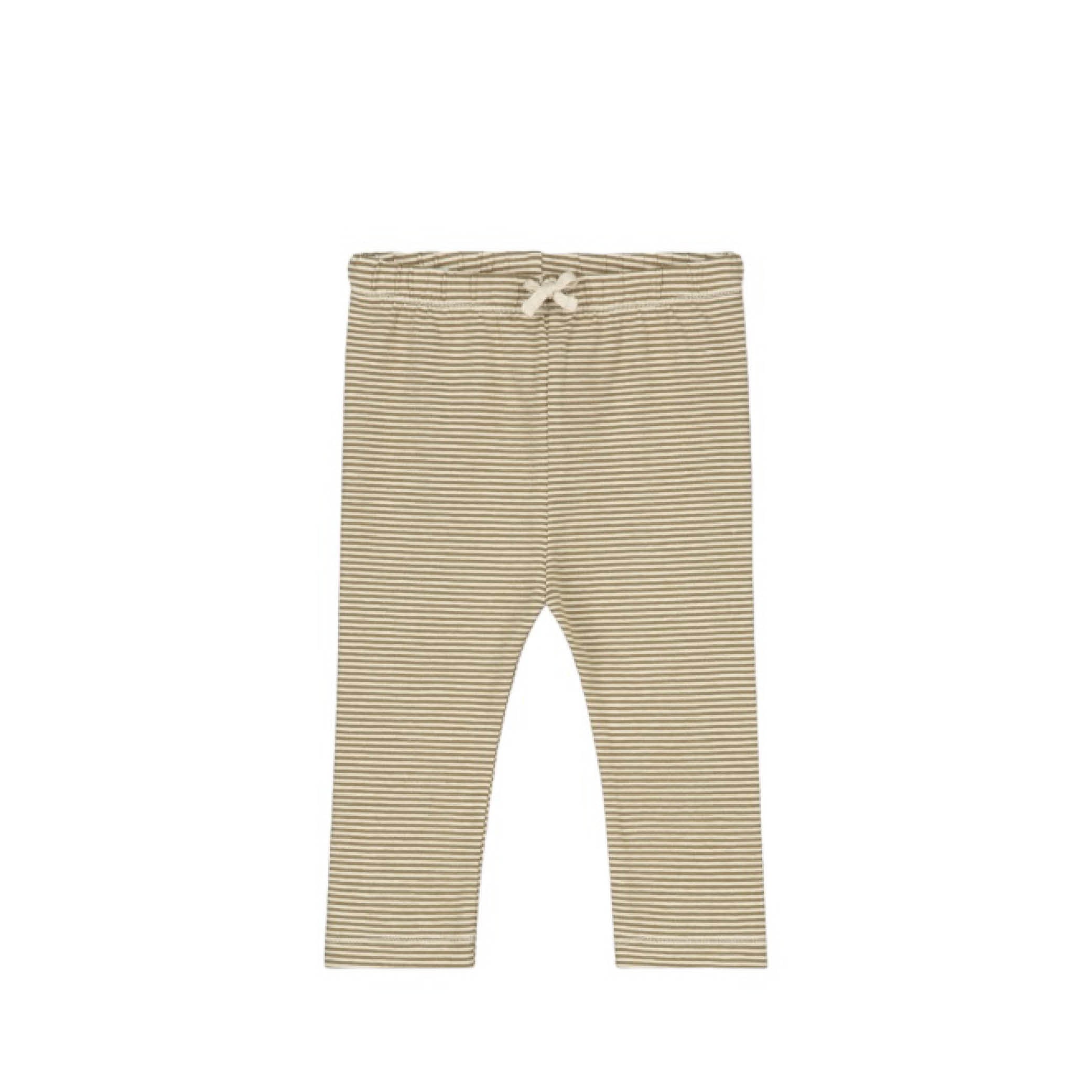 Baby Leggings in peanut/cream