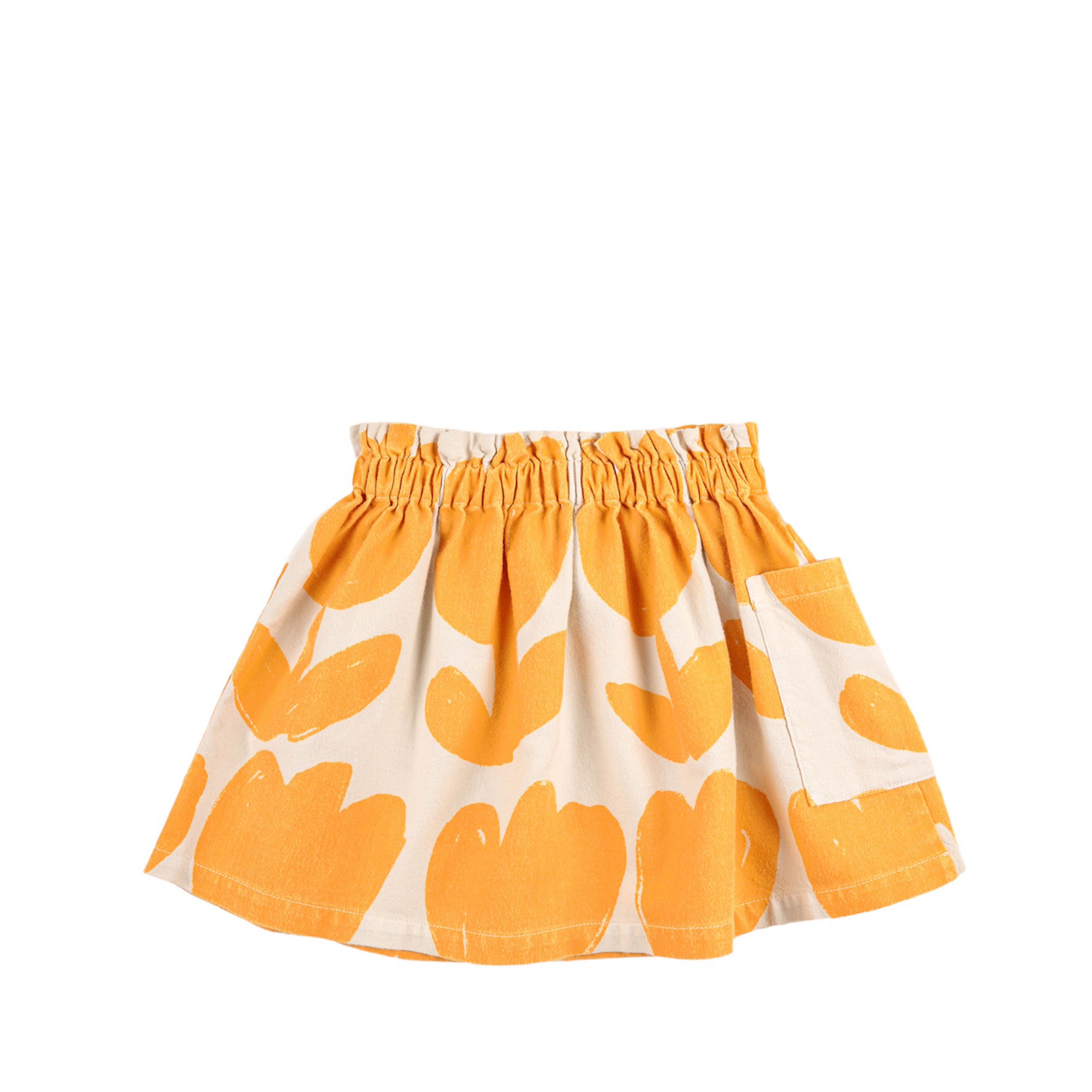 Skirt with yellow Flowers