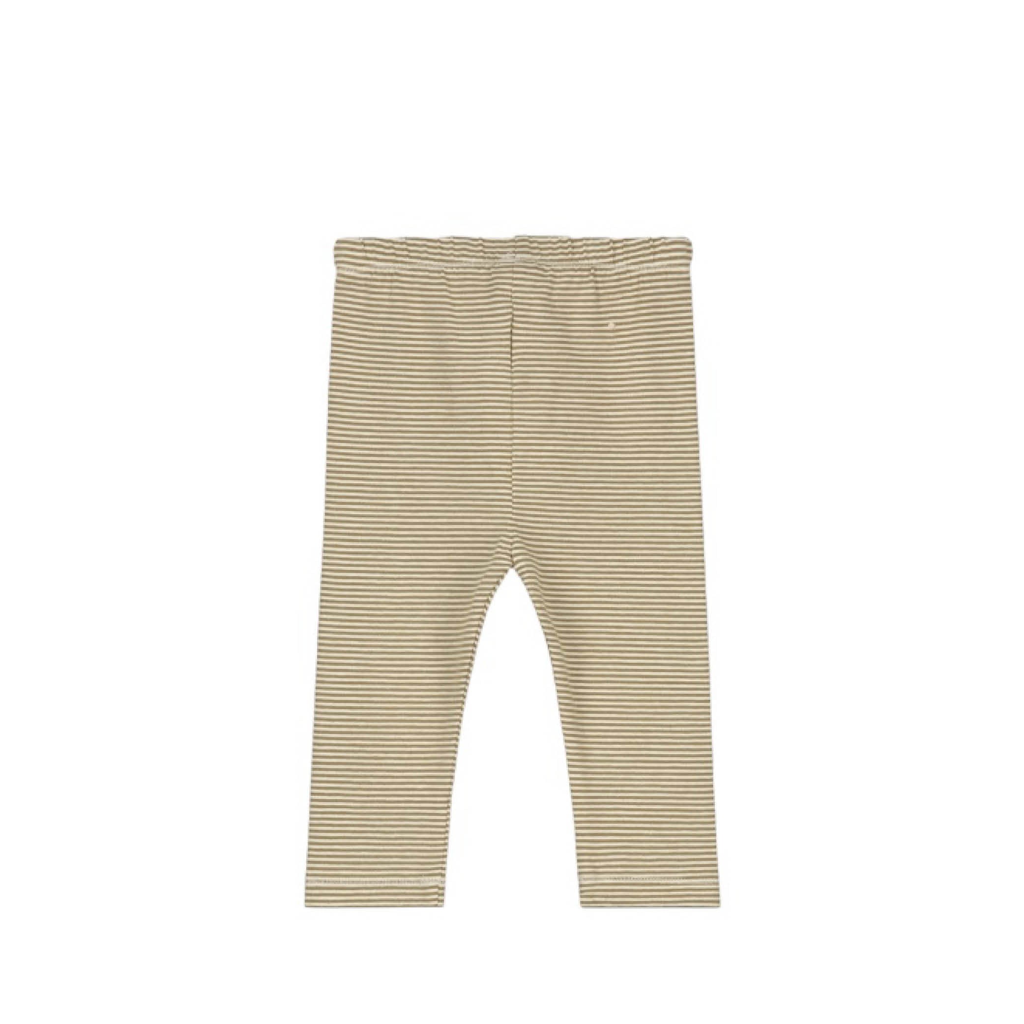 Baby Leggings in peanut/cream