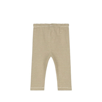 Baby Leggings in peanut/cream