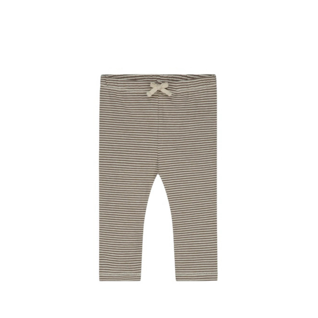 Leggings pour bébé en marron/crème