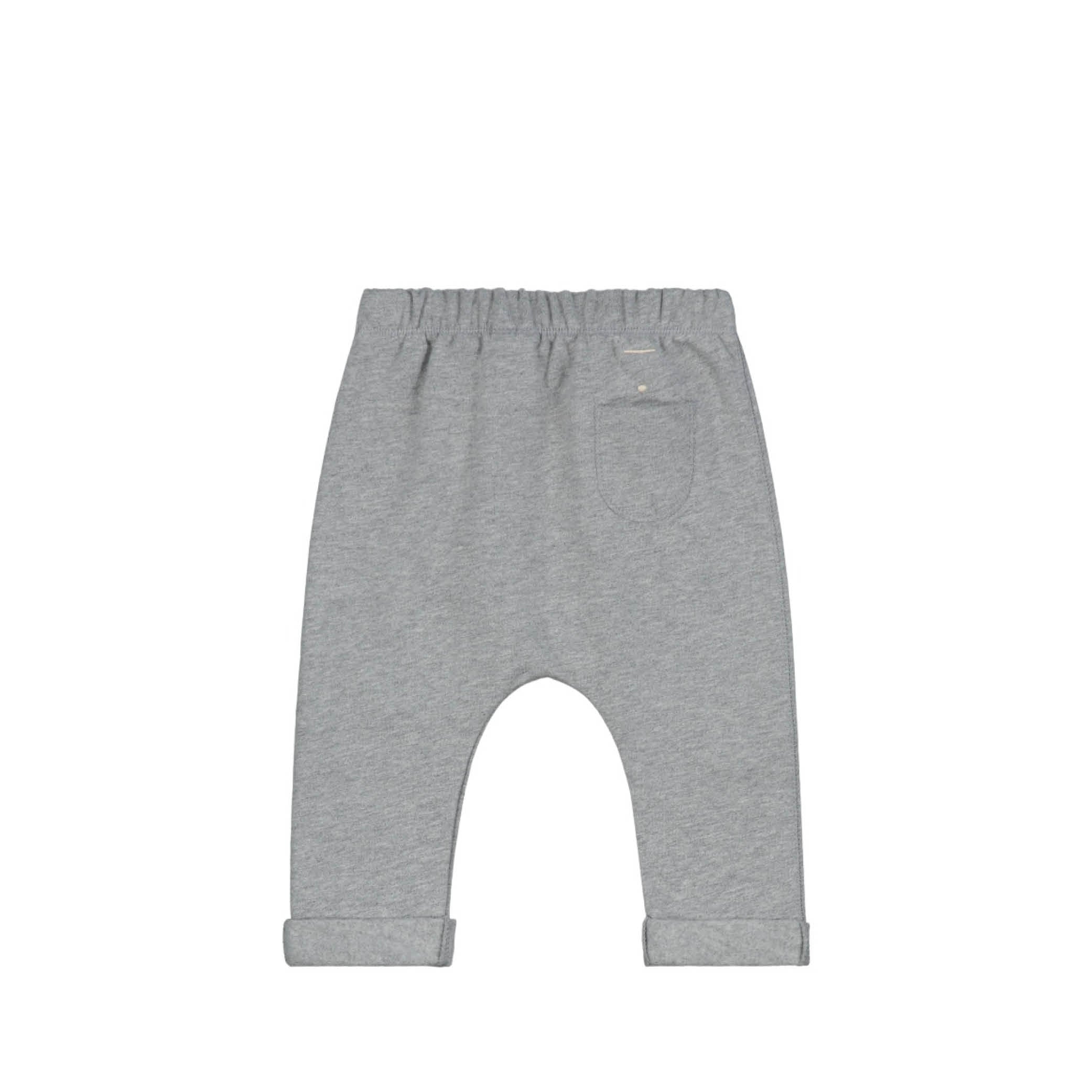 Baby Pants in grey melange