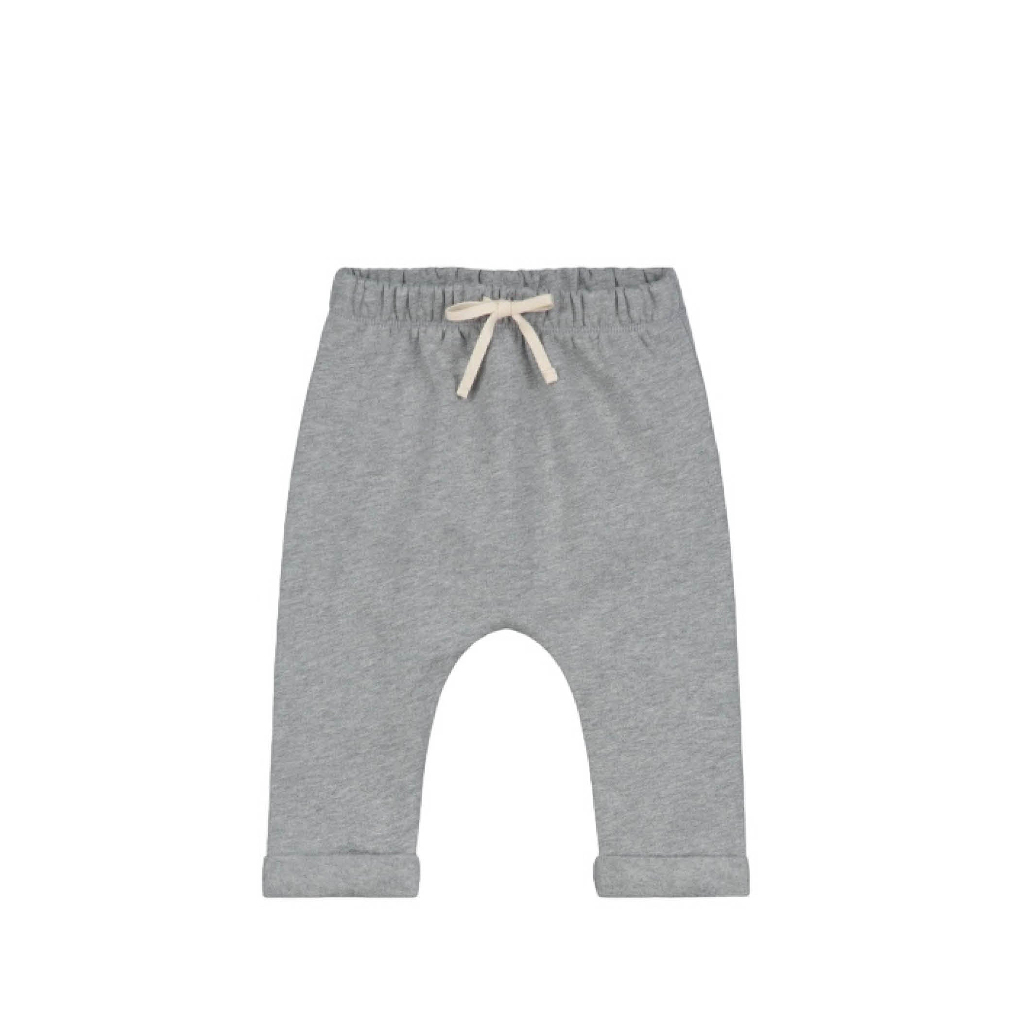 Baby Pants in grey melange