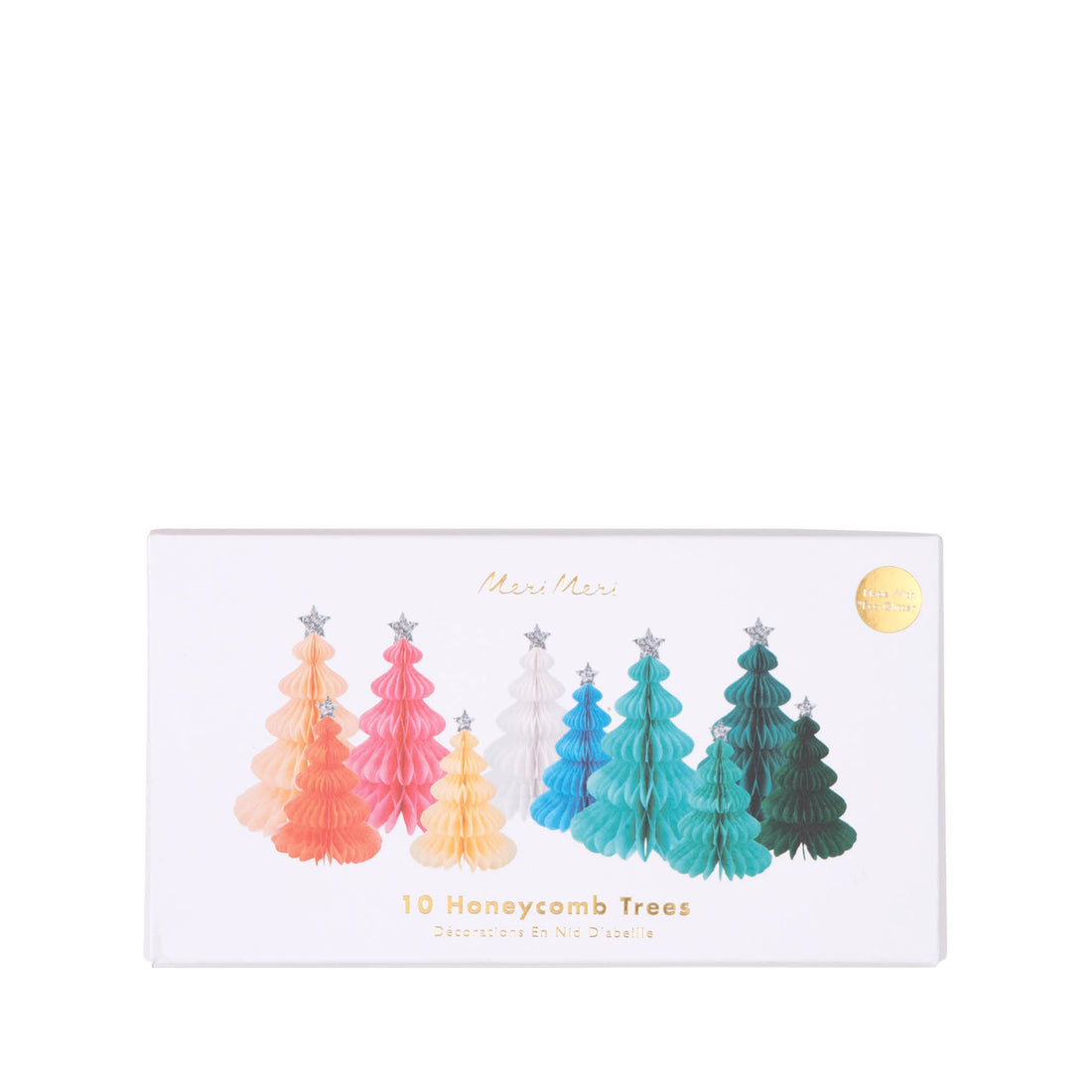 Honeycomb Rainbow Trees Decoration