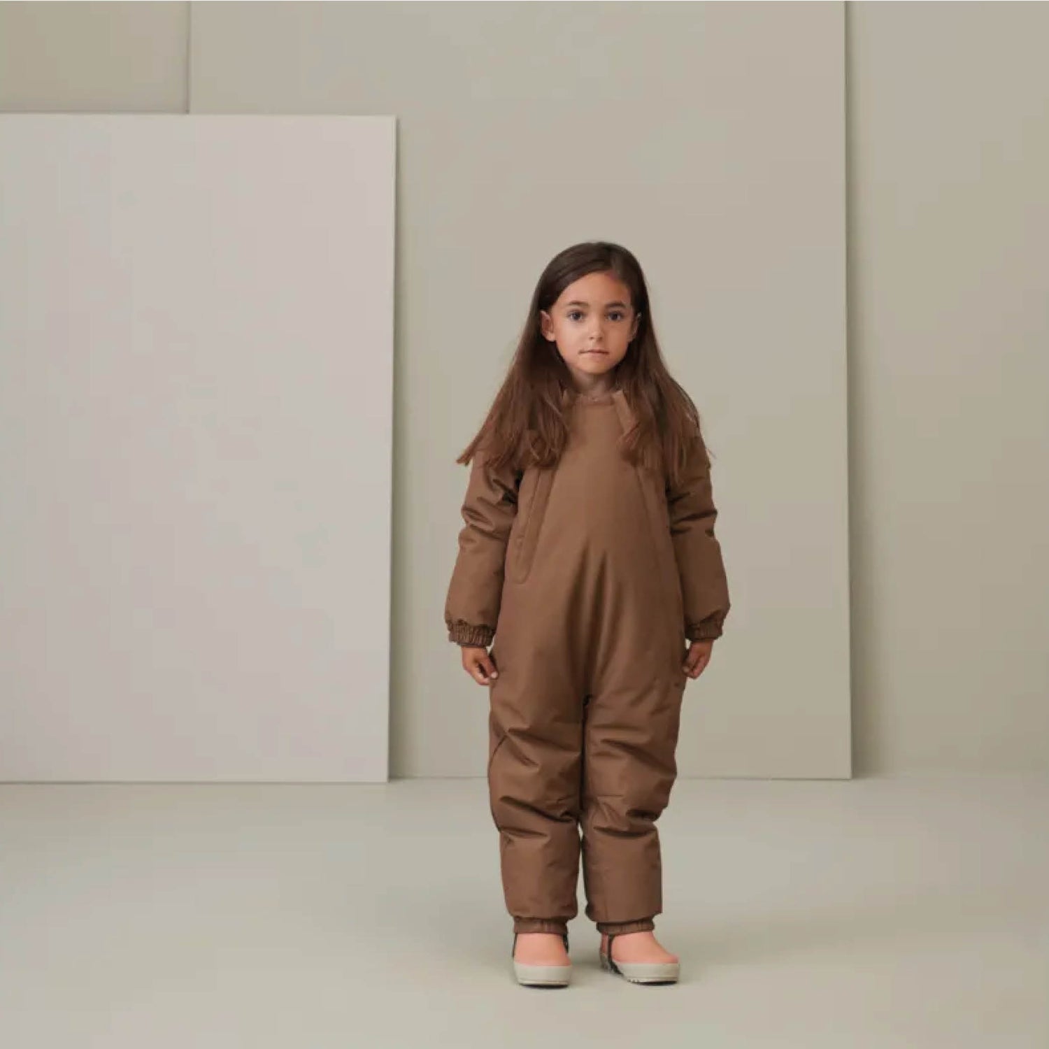 Lin Baby Snow Suit in pecan