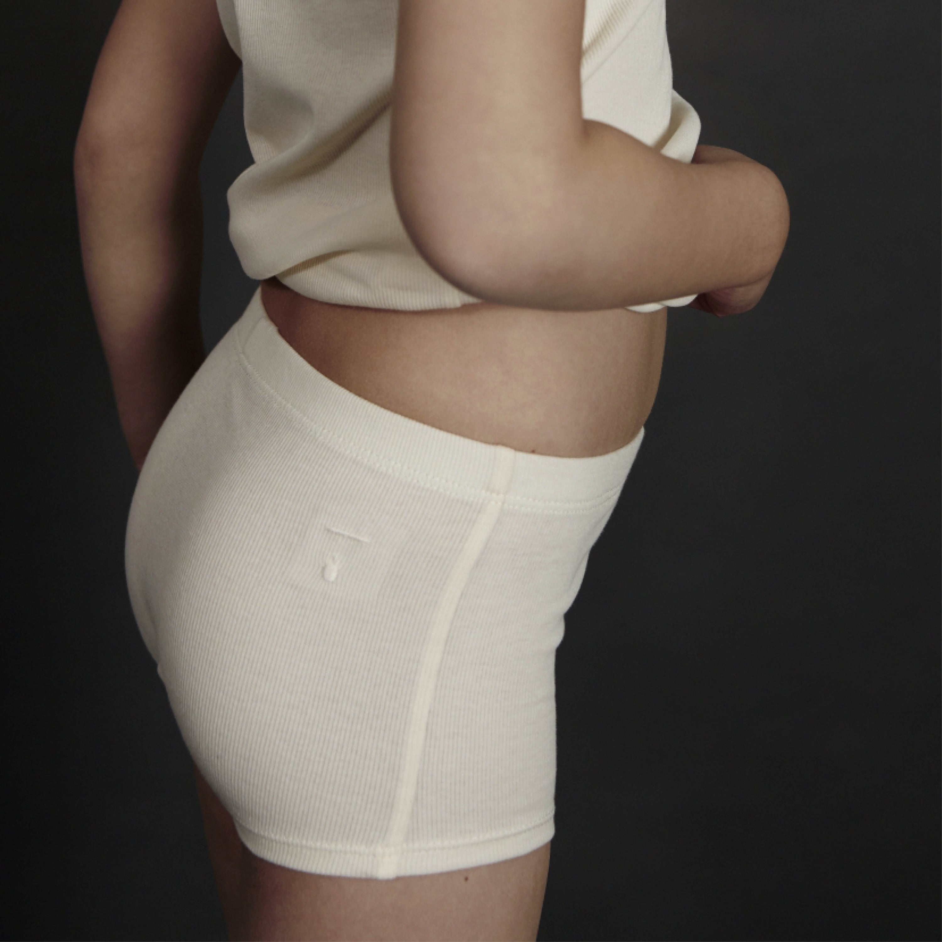 Shorties in nearly black - 2er Set
