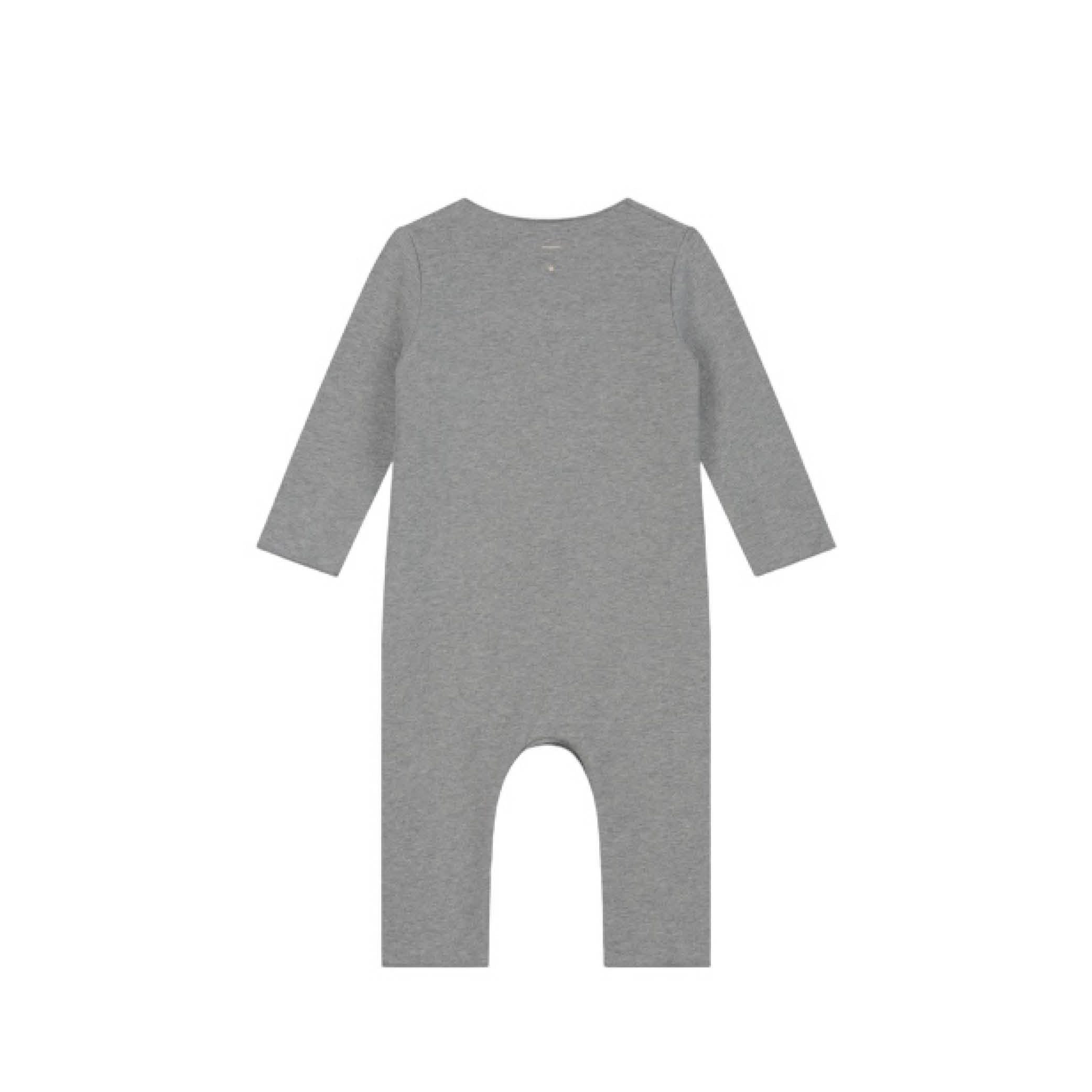 Baby Onesie in grey melange