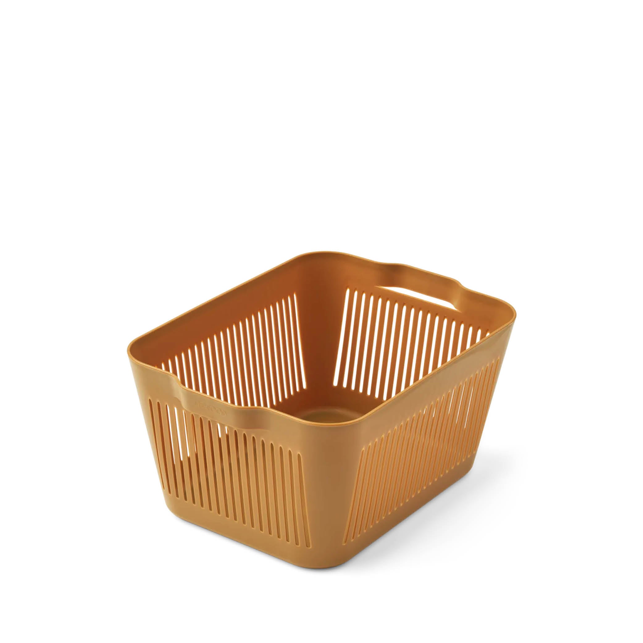 Set of 4, Makeeva Basket S in golden caramel