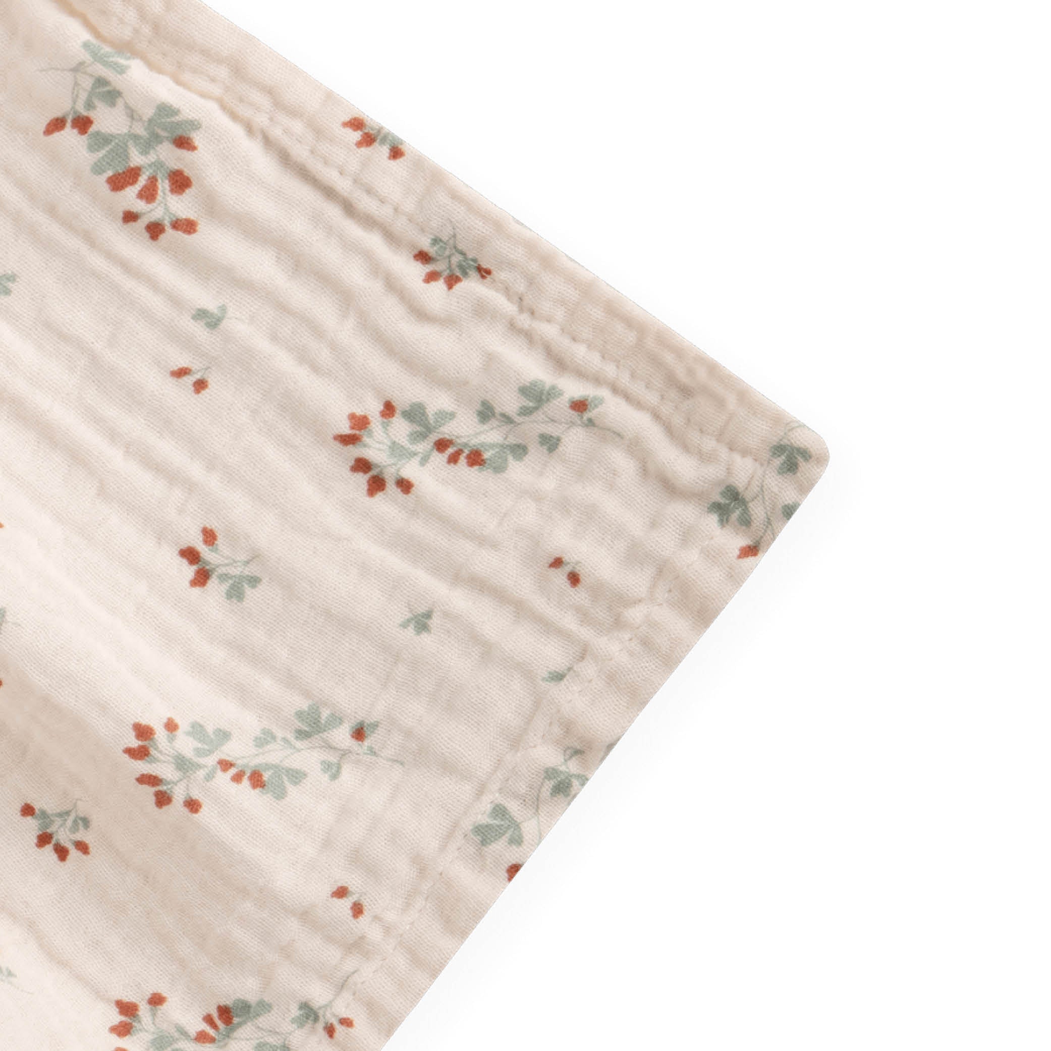 Muslin Swaddle Blanket in clover