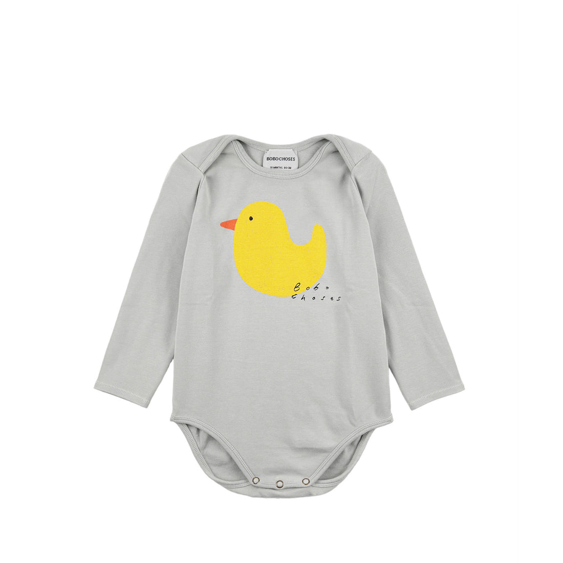 Langärmliger Baby Body mit Ente