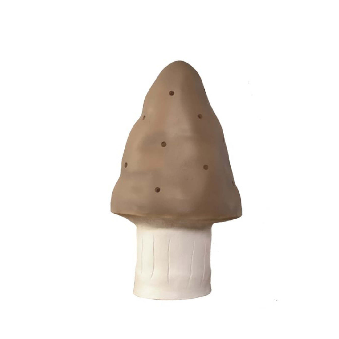 Small Mushroom Lamp in chocolate