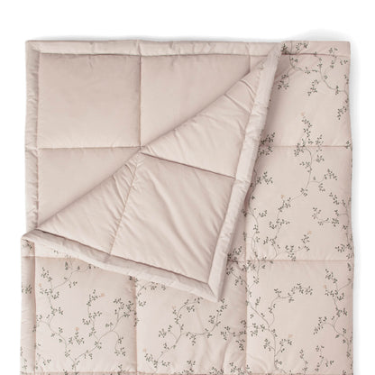 Percale Quilted Blanket in botany