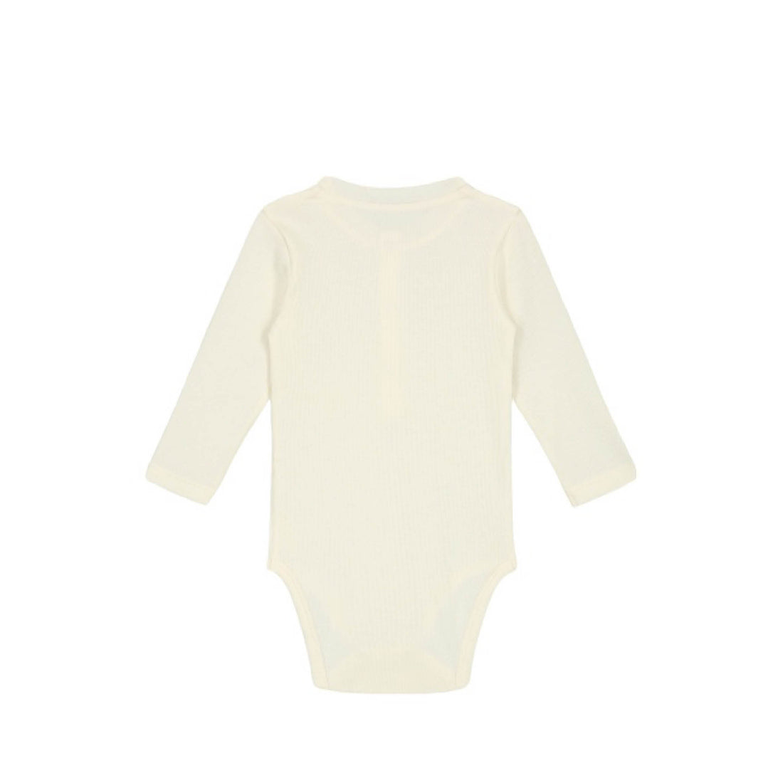 Long-sleeved Baby Body in cream