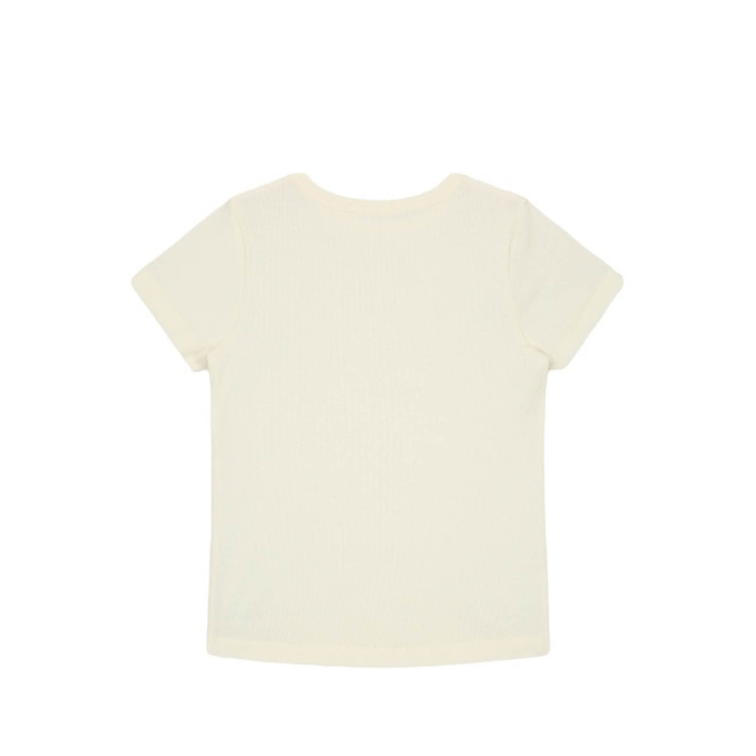 Short-sleeved T-Shirt in cream