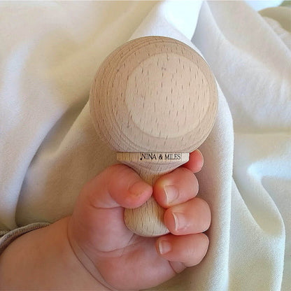 Maracas Baby Rattle according to Montessori