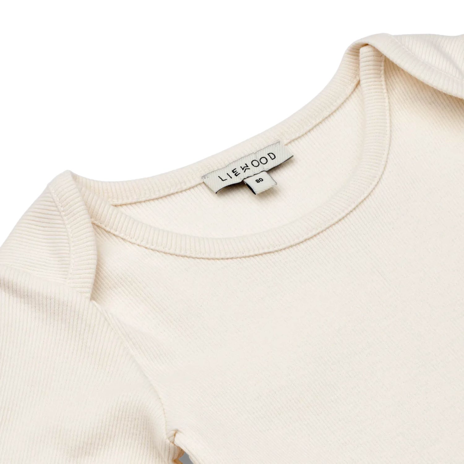 Long-sleeved Baby Rib Body in creme de la creme