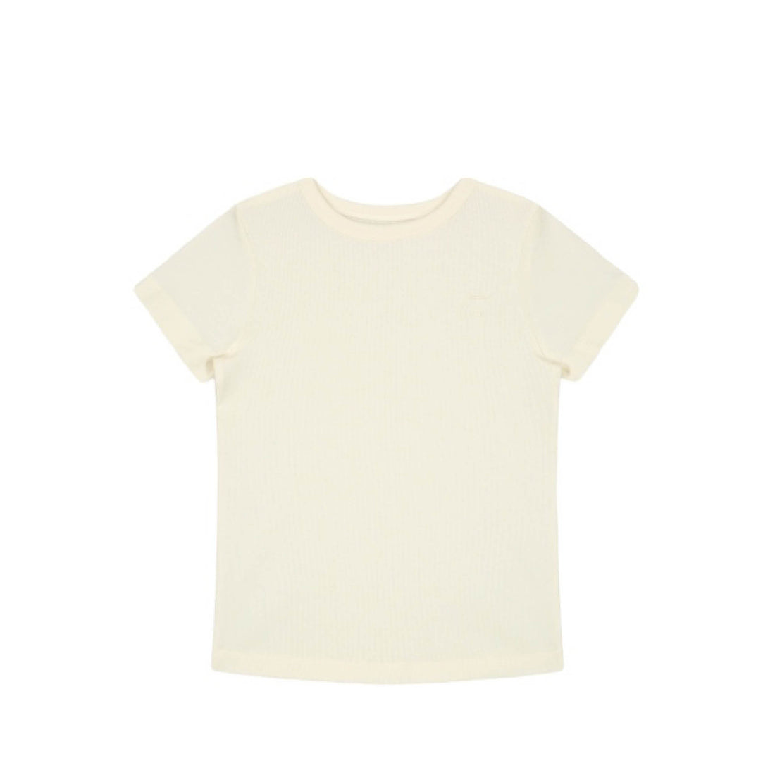 Short-sleeved T-Shirt in cream