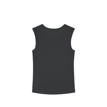 Set of 2, Sleeveless Top in nearly black