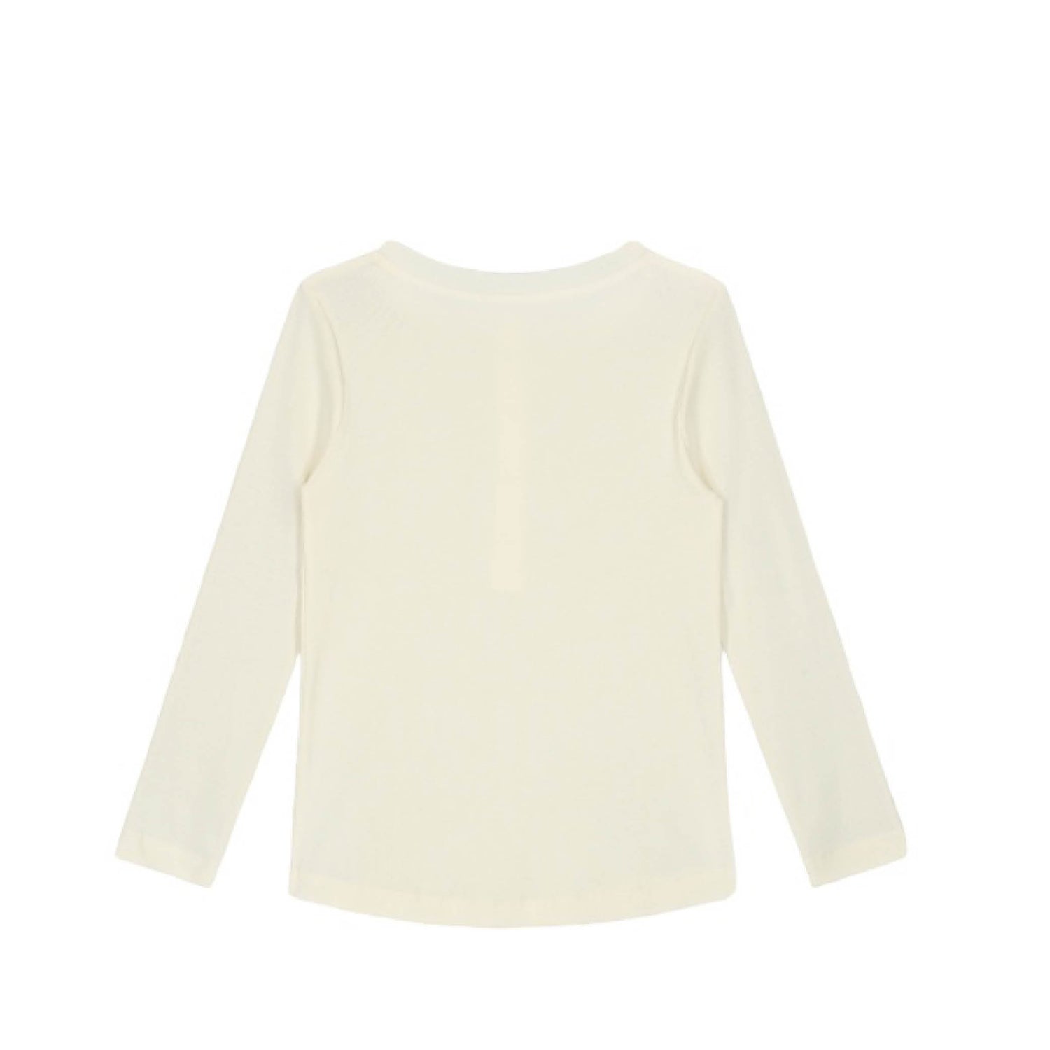 Long-sleeved T-Shirt in cream