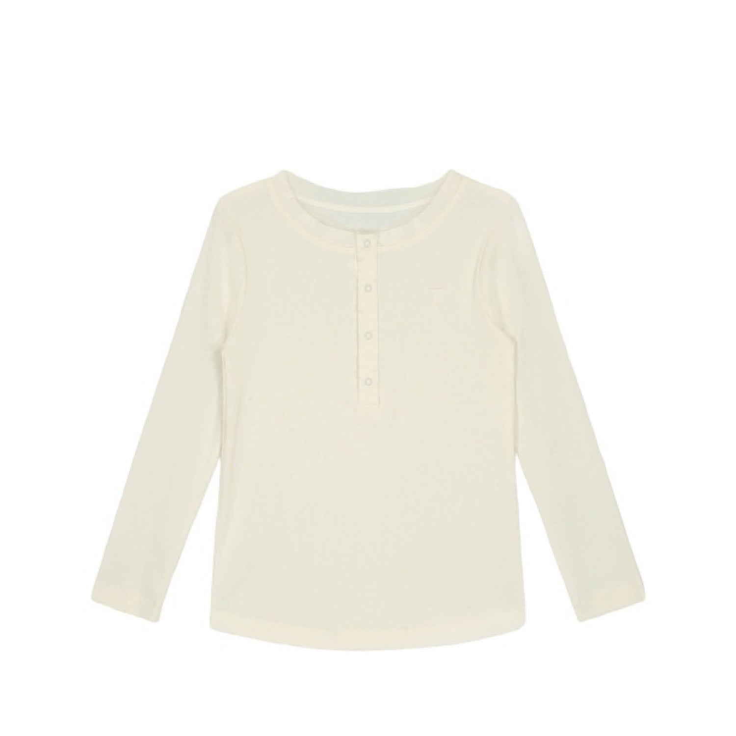 Long-sleeved T-Shirt in cream