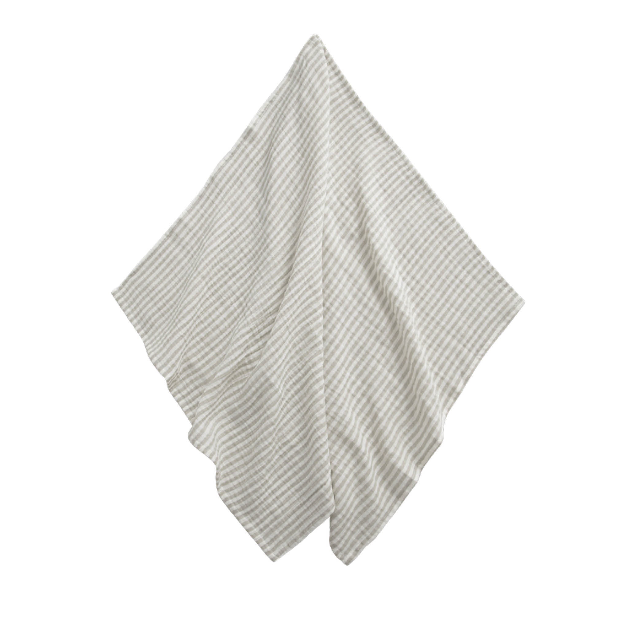 Set of 2, Muslin Swaddle in stripe anjou