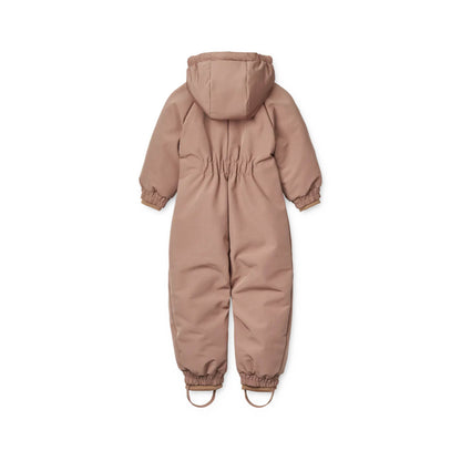 Lin Baby Snow Suit in dark rosetta