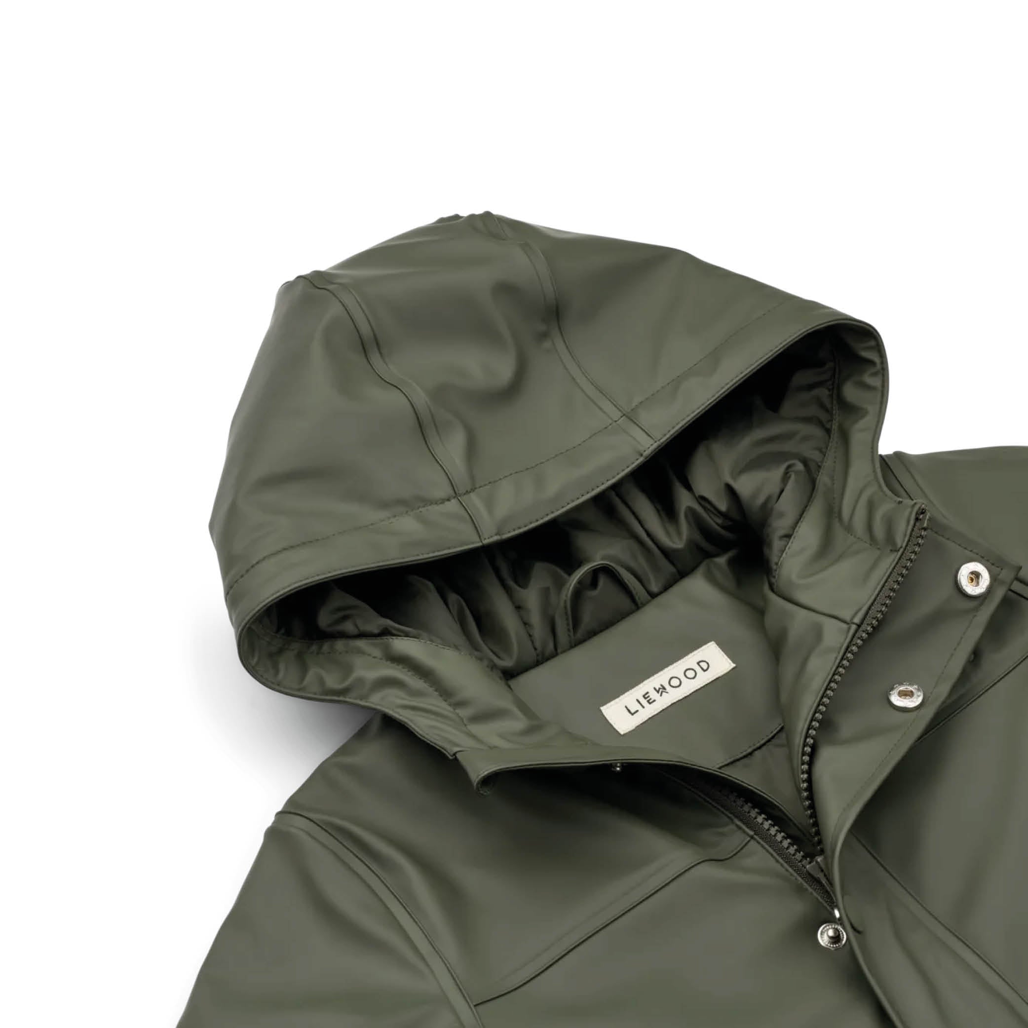 Hugo Raincoat in hunter green