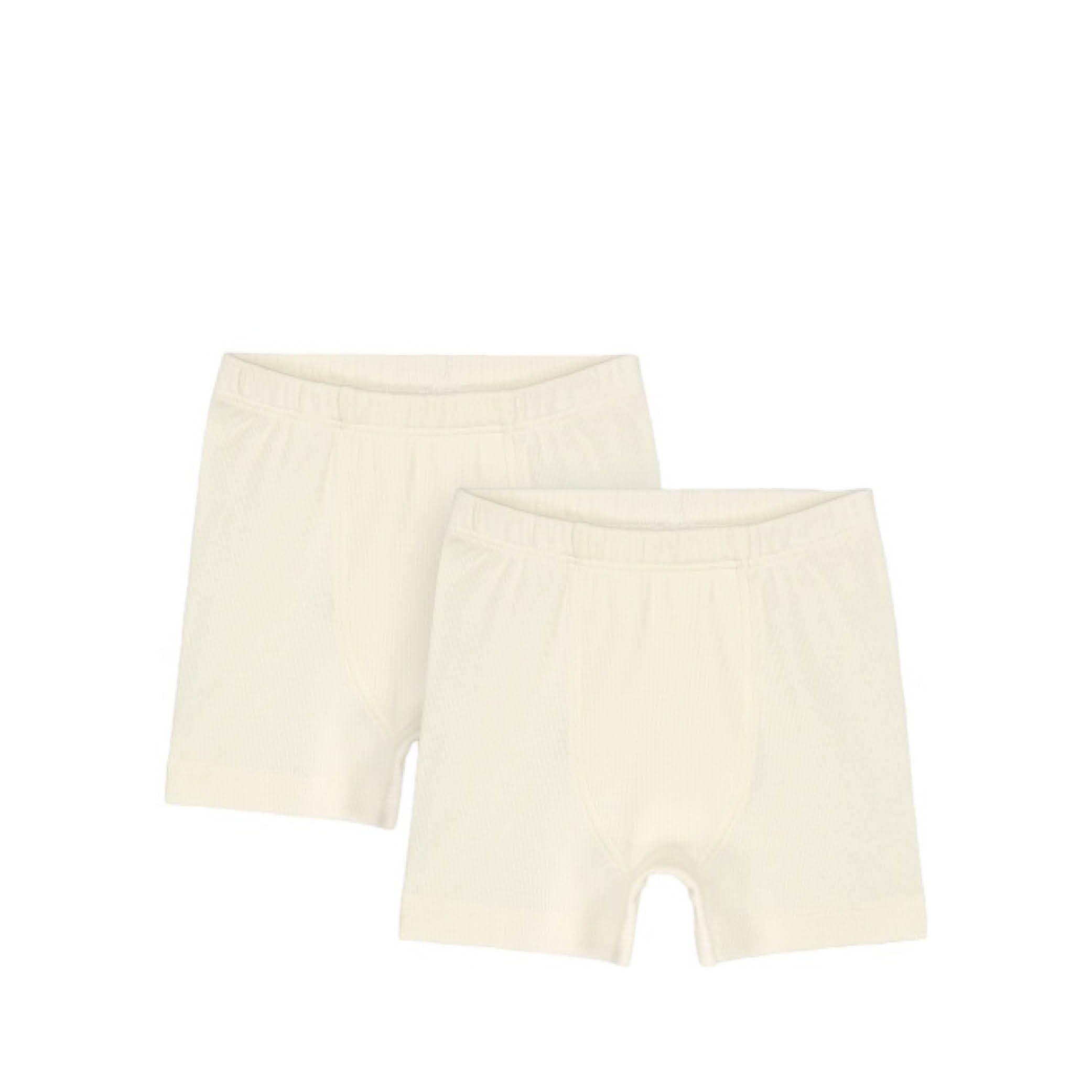 Set of 2, Boxers in cream