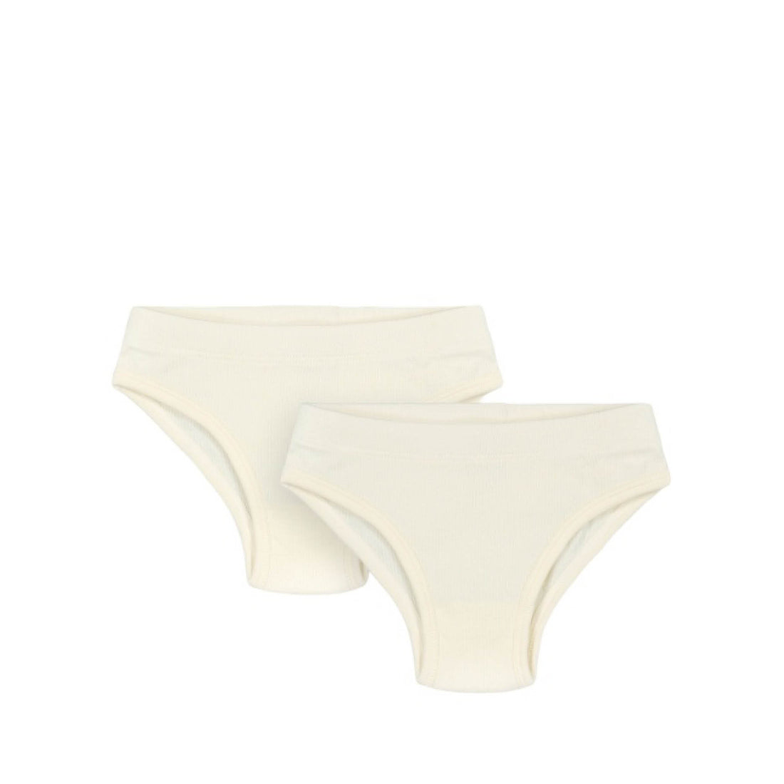 Slips couleur crème - lot de 2