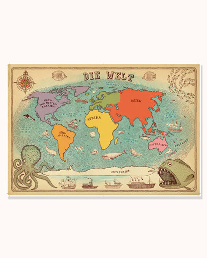 Alle Welt – Das Landkartenbuch
