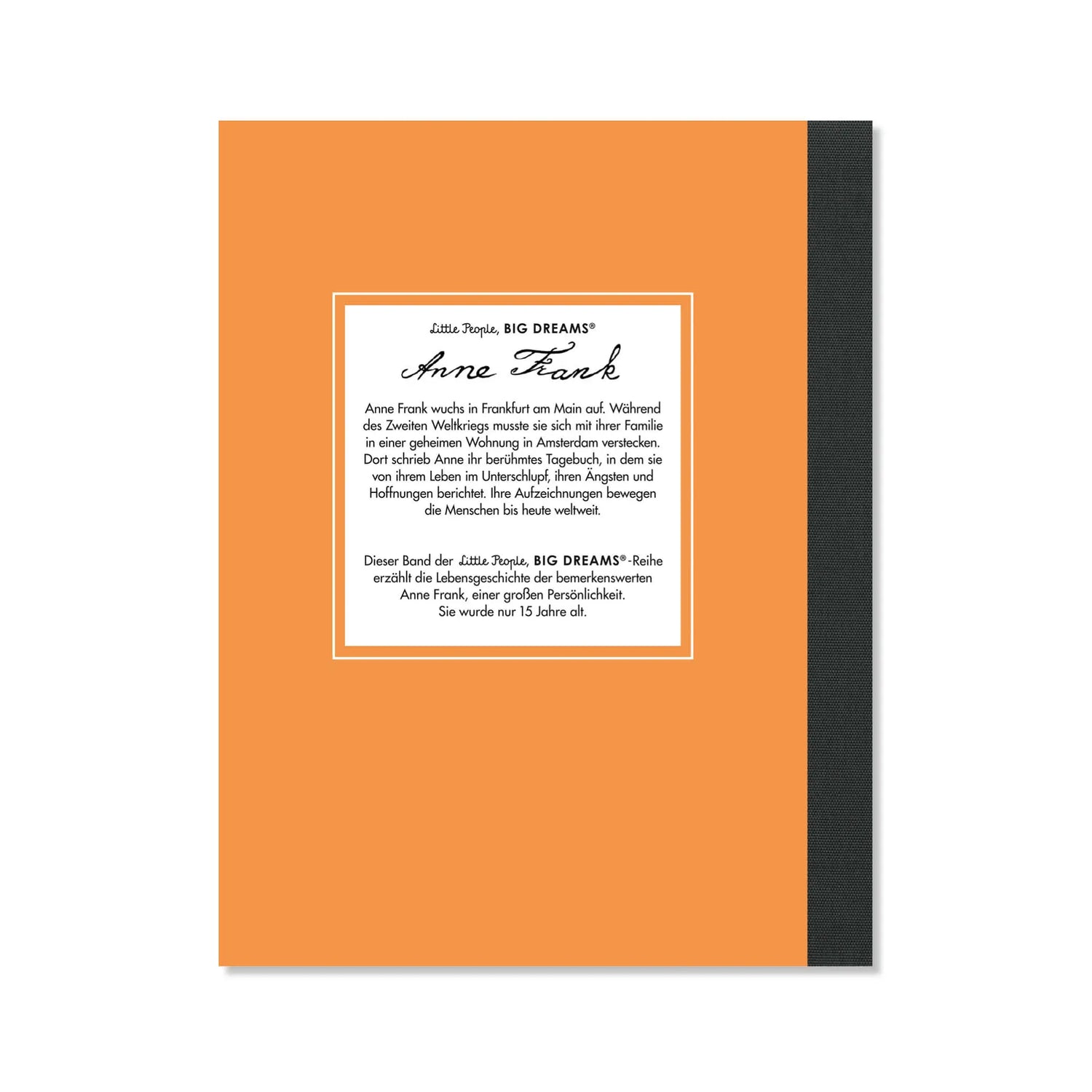 Little People, Big Dreams – Anne Frank