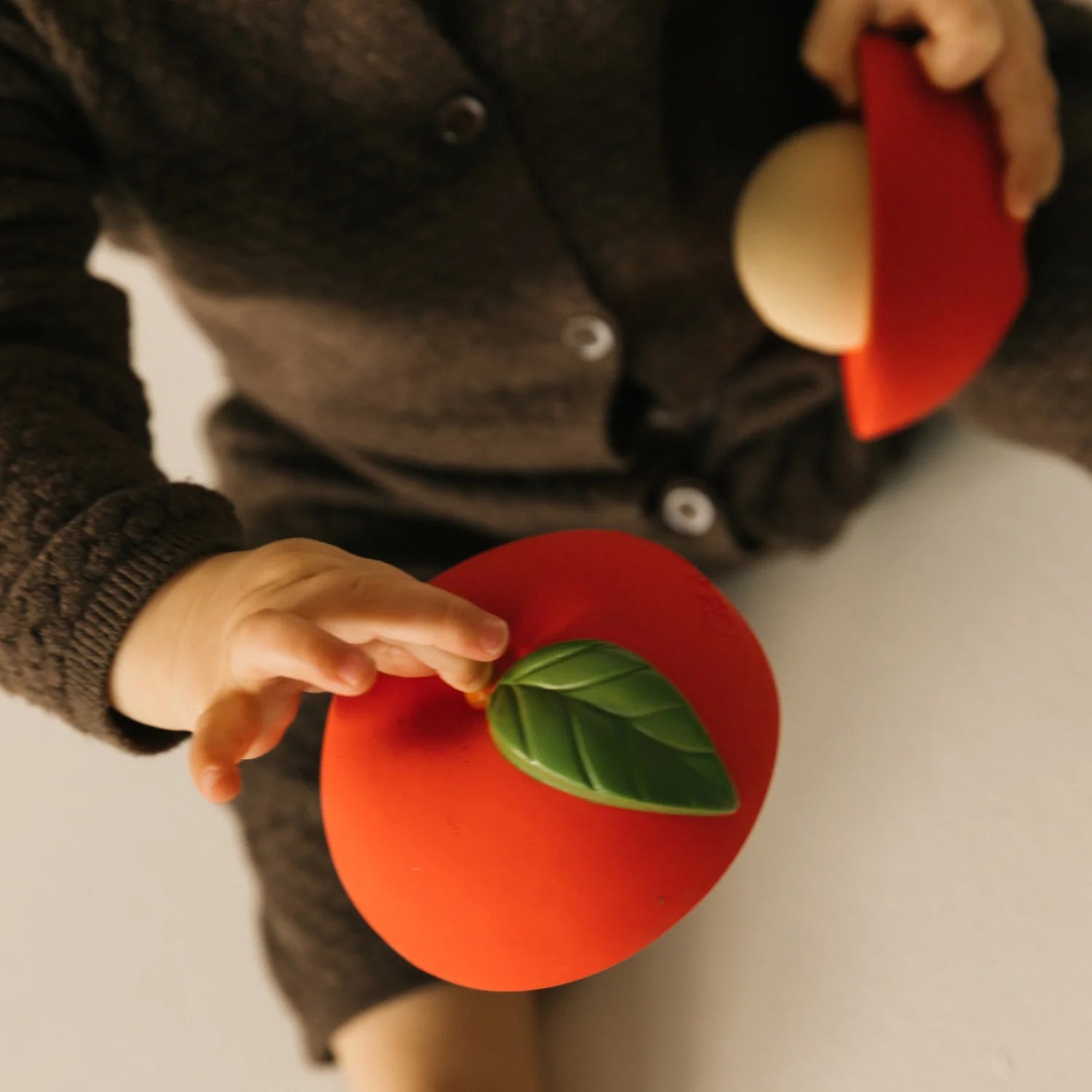 Stacking Toy &amp; Rattle Ball Apple