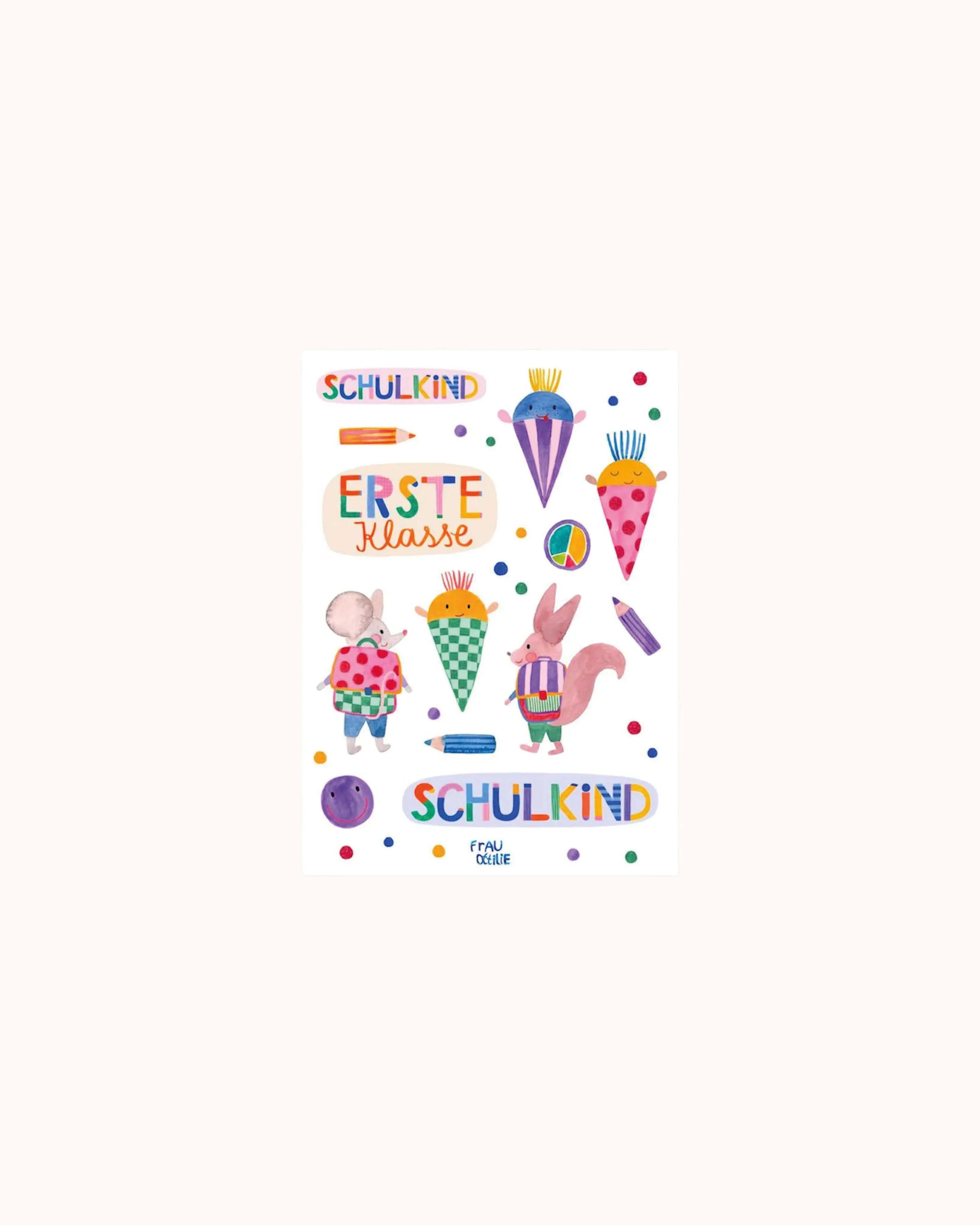 Dishwasher-safe Stickers School Child