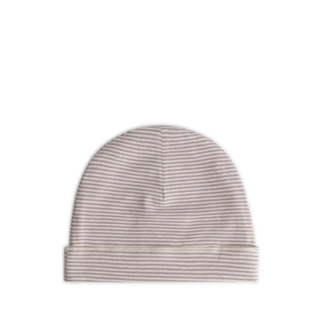 Baby Beanie in berry/cream