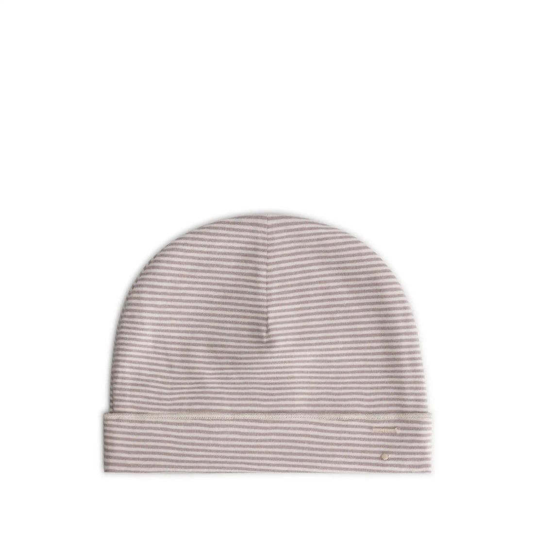 Baby Beanie in berry/cream