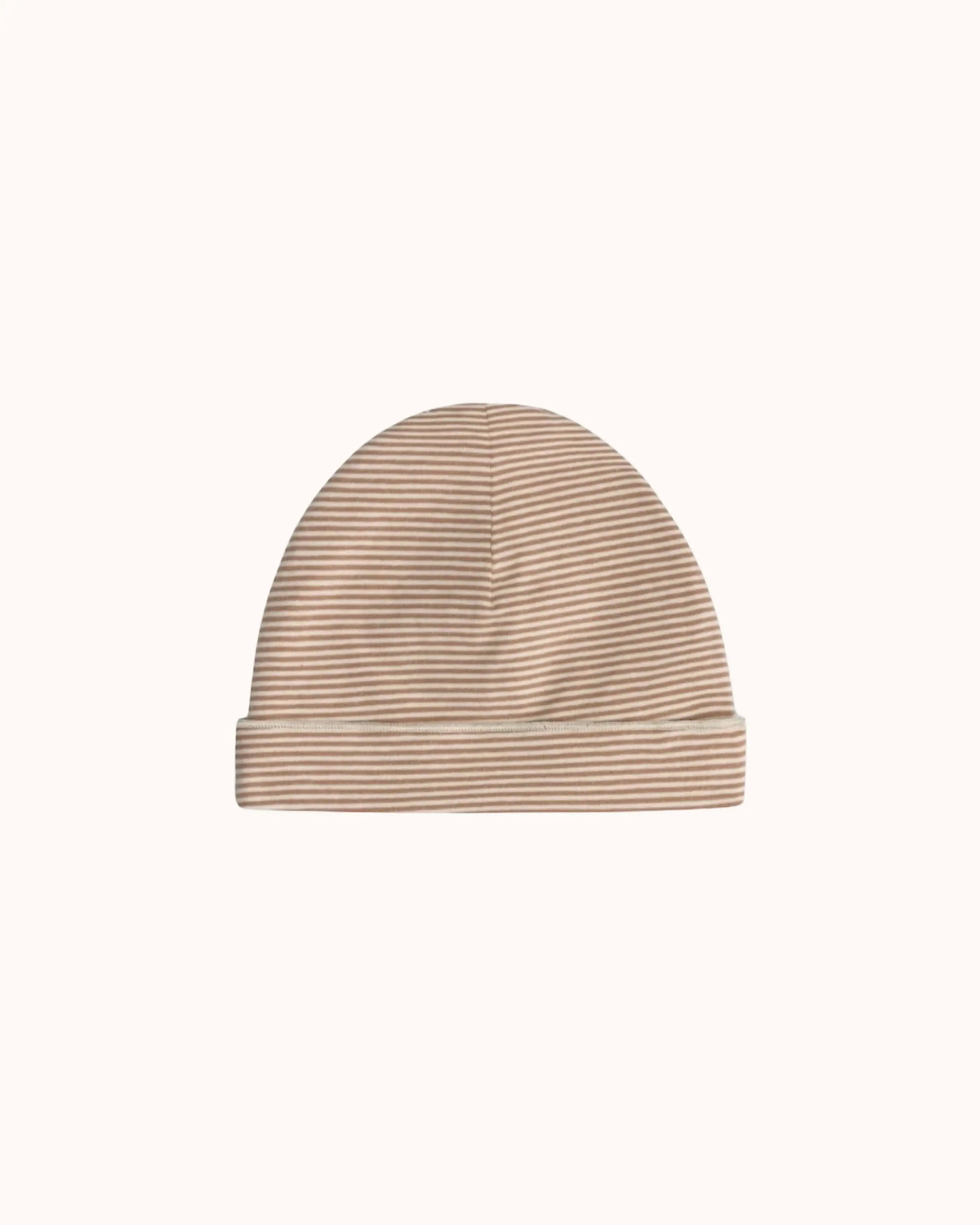 Baby Beanie in biscuit/cream