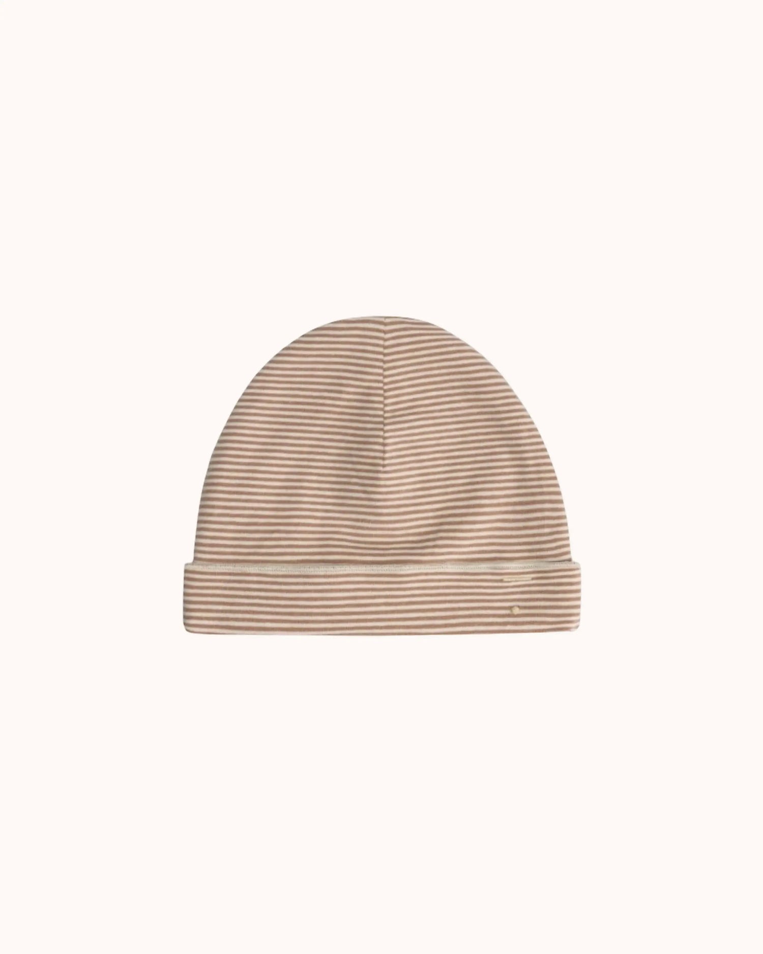 Baby Beanie in biscuit/cream