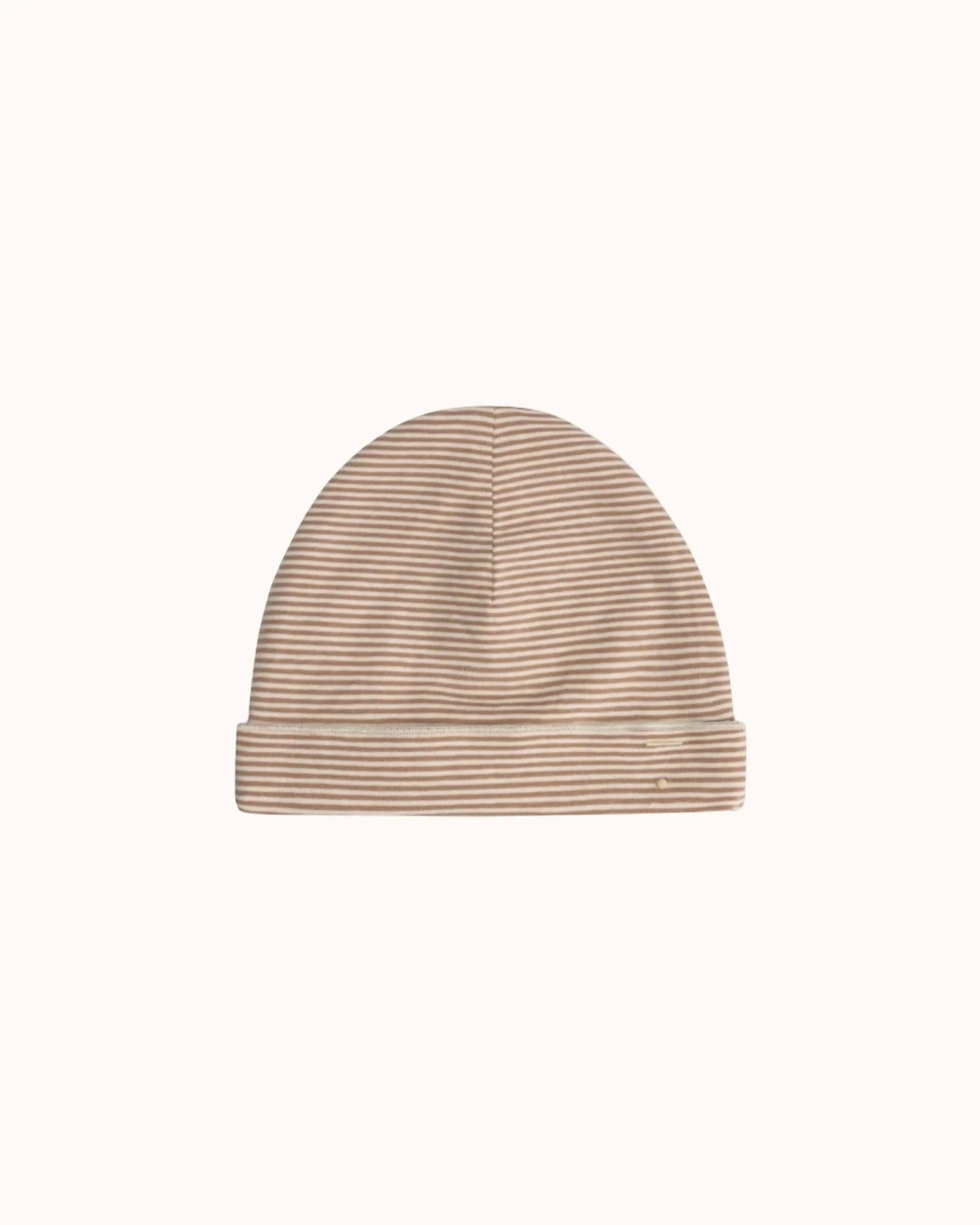 Baby Beanie in biscuit/cream