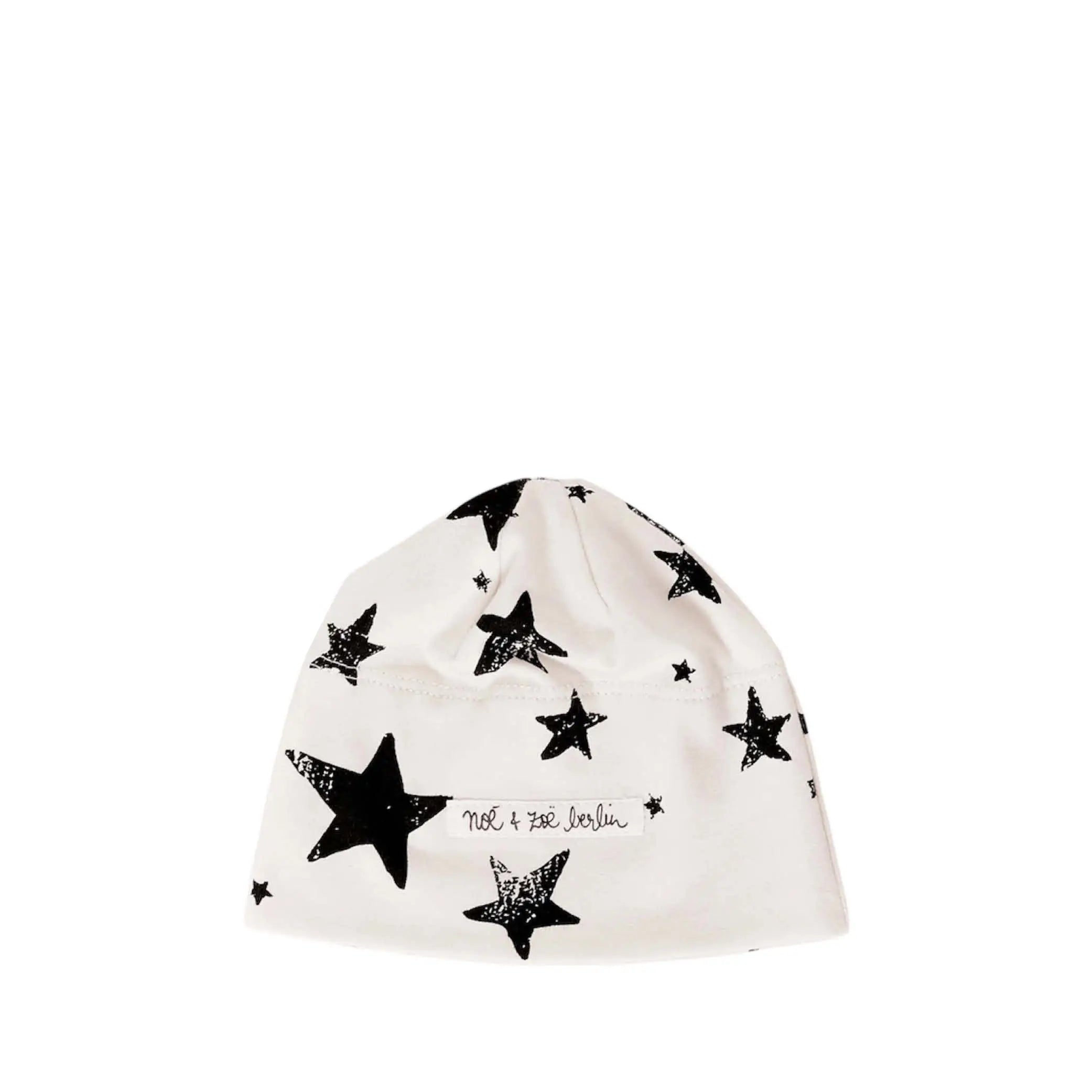 Baby Beanie Black Stars