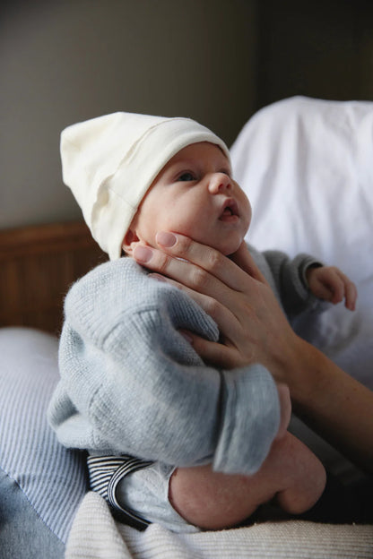 Baby Beanie in cream