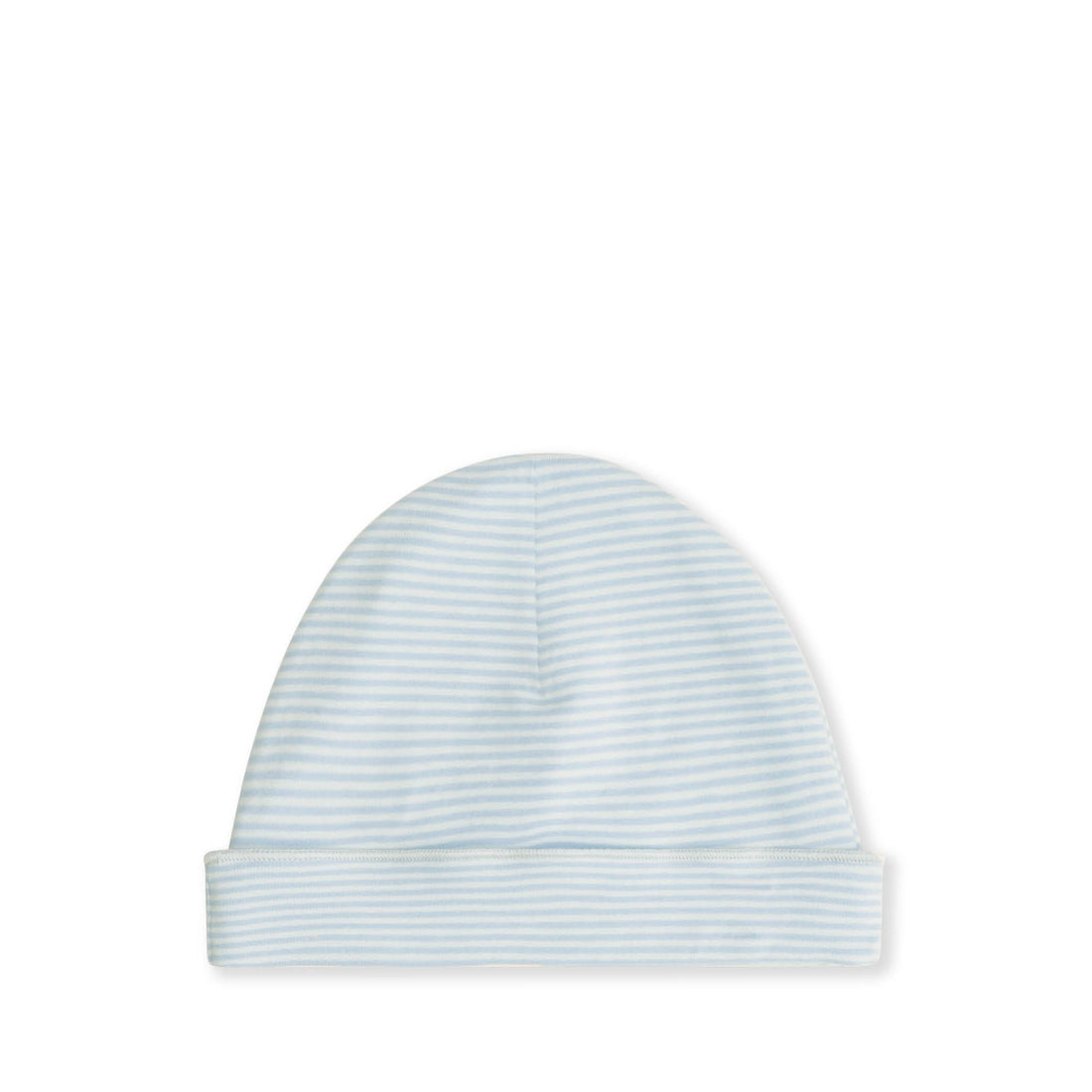 Baby Beanie in sky/cream