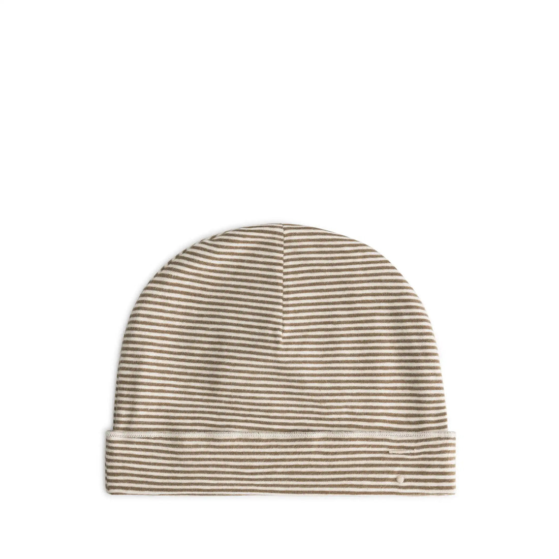 Baby Beanie in woody/cream
