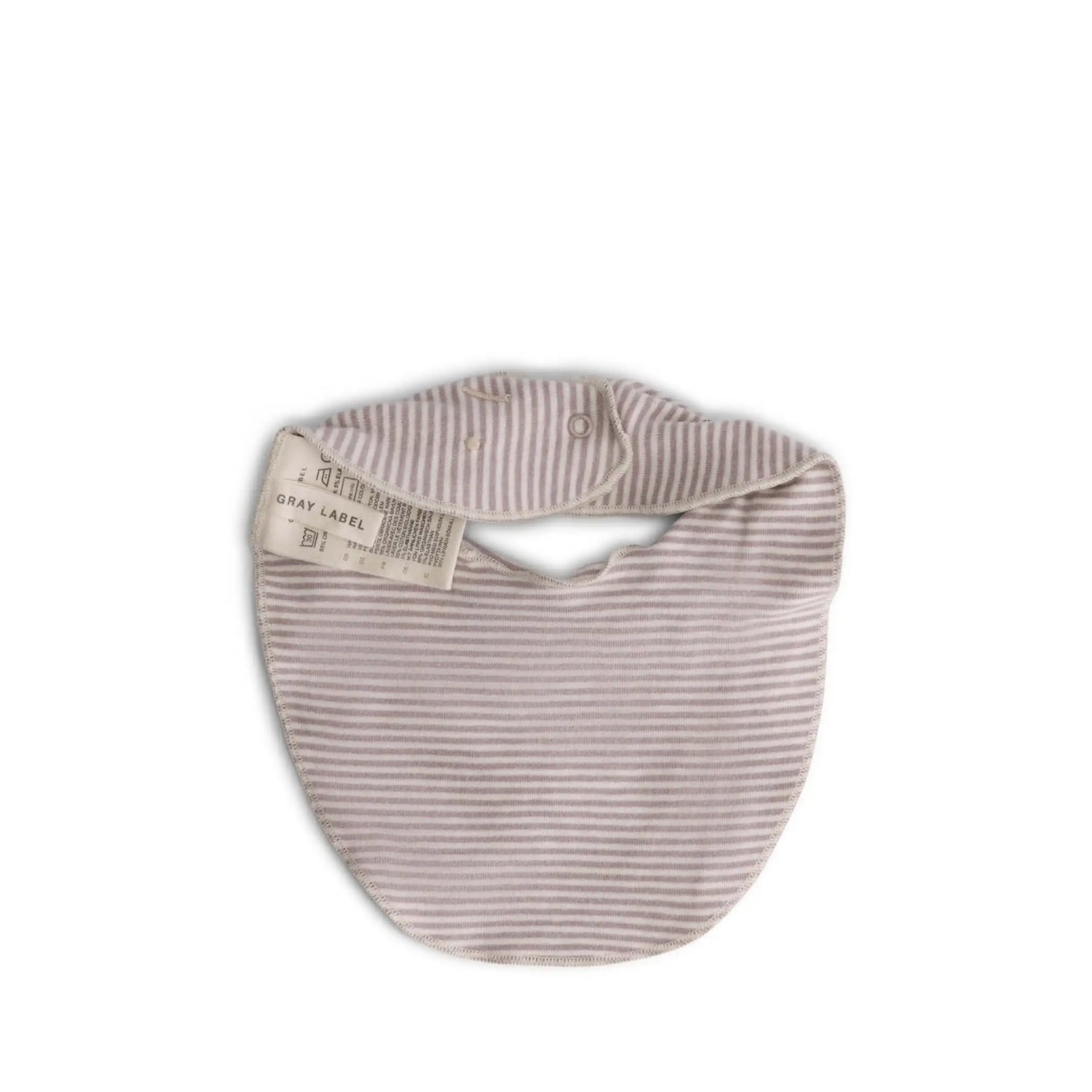 Baby Bib in berry/cream